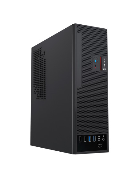 UNYKAch Caja Slim UK3006 8L SFF Micro ATX Black 150W Flex