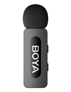 BOYA BY-V20 (V2.0) Negro Micrófono con pinza de enganche 2