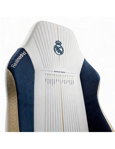 SILLA GAMING REAL MADRID EDITION OFICIAL TALLA R