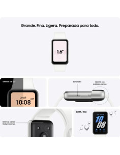 RELOJ SMARTBAND SAMSUNG GALAXY FIT 3 BLUETOOTH SILVER 2