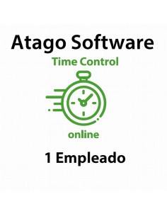 TIME CONTROL DE PRESENCIA ATAGO EN LA NUBE 1 EMPLEADO ( ANUAL )