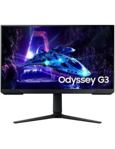 MONITOR SAMSUNG ODYSSEY G3 24 FHD 180HZ ERGONOMICO HDMI DP BLACK