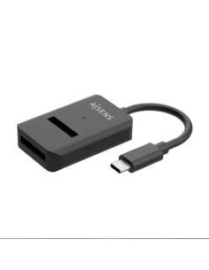 ADAPTADOR DOCK AISENS USB-C 3.1 - M.2 SATA/NVME BLACK