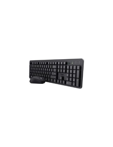 TECLADO + RATON TRUST ODY II WIRELESS SILENT BLACK