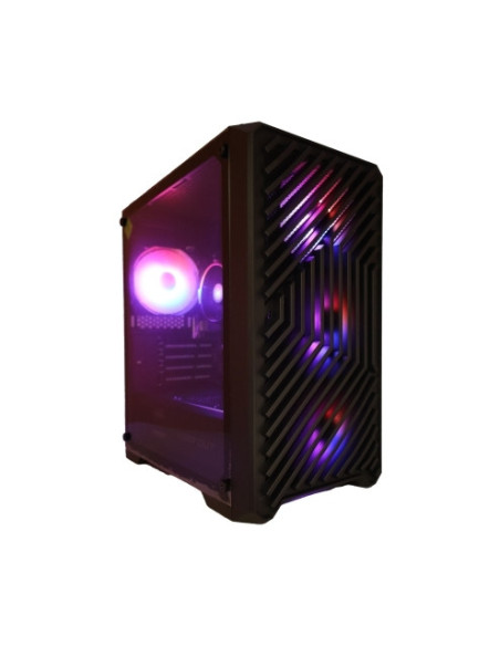 Ordenador de sobremesa Zone Evil Core Gaming Ryzen 5 4650G/16GB/512Gb/RTX 3050 Negro