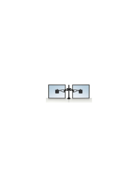 FELLOWES 8041701 BRAZO FLEXIBLE DOBLE PARA MONITOR NEGRO