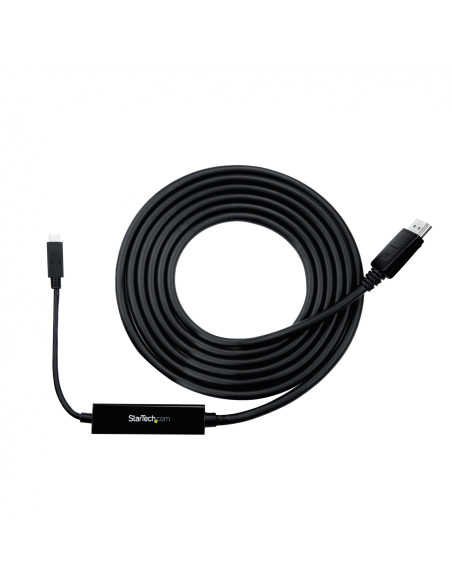 StarTech.com Cable de 3m USB-C a DisplayPort - 4K 60Hz - Negro