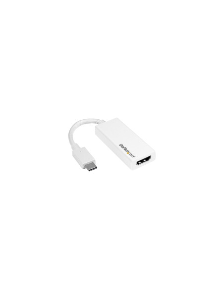StarTech.com Adaptador USB-C a HDMI - 4K 60Hz - Blanco