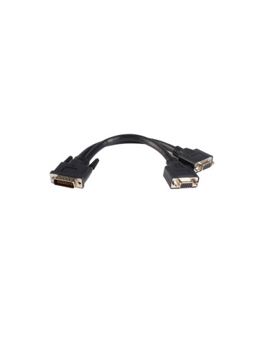 StarTech.com Cable de 0,2m de LFH59 DMS-59 a doble dual VGA - DMS59
