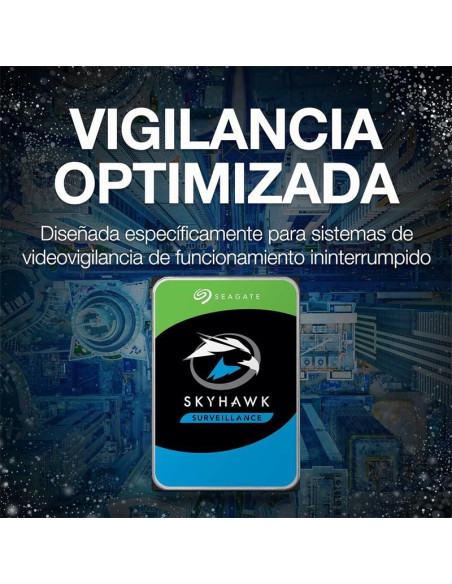DISCO DURO SEAGATE SKYHAWK 4TB 3.5 SATA3