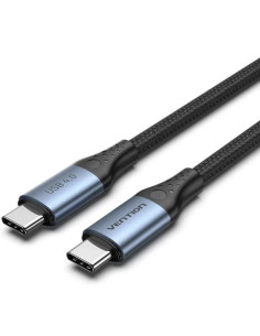 CABLE USB-C/M 4.0 - USB-C/M 40GBPS 240W 1M GREY
