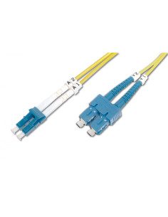 Digitus cable de fibra optica 2 m LC SC Amarillo