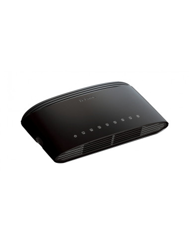 D-Link No administrado Fast Ethernet (10/100) Negro