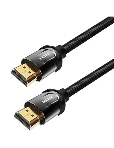 CABLE HDMI 2.0 4K HDMI/M - HDMI/M VENTION TRENZADO 15M BLACK
