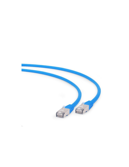 Gembird PP6A-LSZHCU-B-0.5M cable de red Azul 0,5 m Cat6a S/FTP (S-STP)