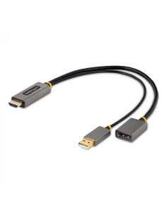 StarTech.com Cable 30cm Adaptador HDMI a DisplayPort - Activo - 4K