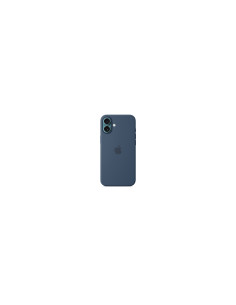 Apple Funda de silicona con MagSafe para el iPhone 16 Plus - Azul denim 2