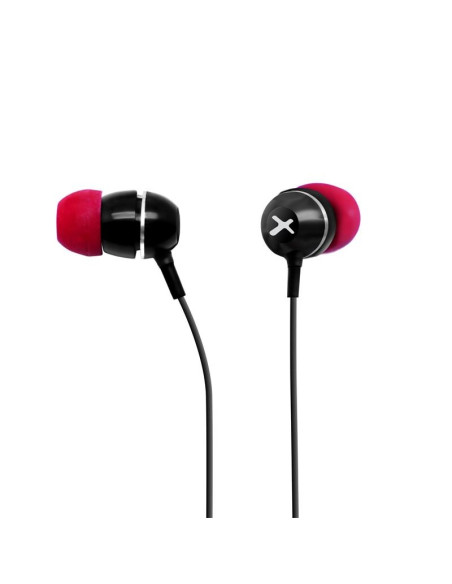 AURICULARES + MICROFONO PHOENIX URBAN JACK BLACK