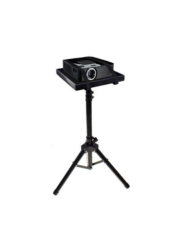 MESA SOPORTE TRIPODE PROYECTOR-PORTATIL REG.ALTURA 1.5M BLACK