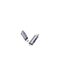 Ugreen 50706 lector de tarjeta USB/Micro-USB Plata