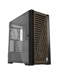 CAJA ORDENADOR GAMING PHOENIX ARTISAN NOBLE BLACK FRONTAL MADERA ATX