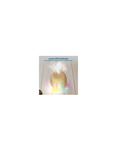 Grunkel NATURE ESSENCE humidificador Vapor 0,4 L Madera 400 W