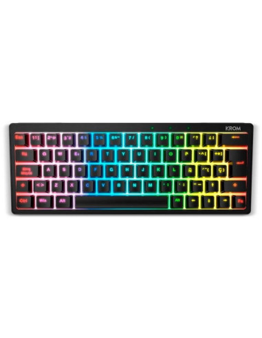 TECLADO GAMING KROM KREATOR MECANICO TKL USB RGB