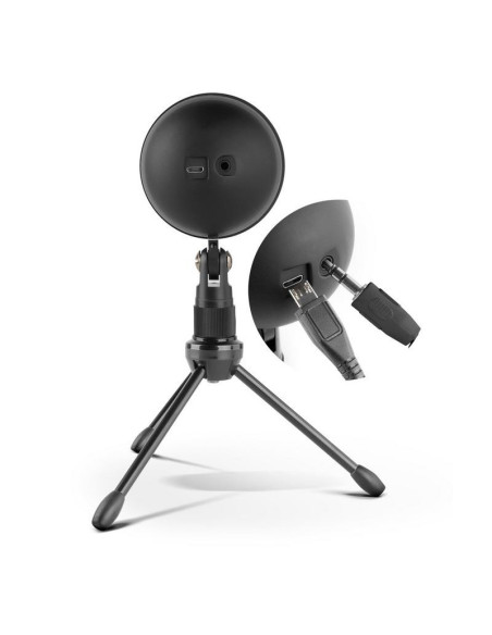 MICROFONO SOBREMESA GAMING KROM KIMU PRO TRIPODE JACK 3.5MM/MICRO USB