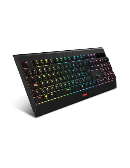 TECLADO + RATON GAMING KROM KABALA WIRELESS RGB RETROILUMINADO BLACK