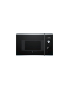 Bosch Serie 6 BFL524MS0 microondas Negro, Acero inoxidable Solo microondas Integrado 20 L 800 W