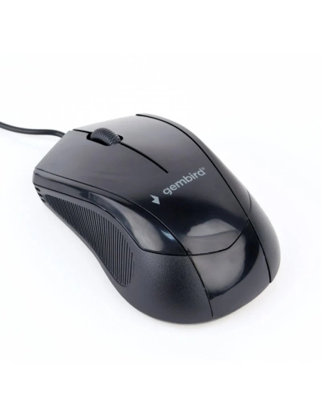 RATON GEMBIRD USB 1000DPI BLACK