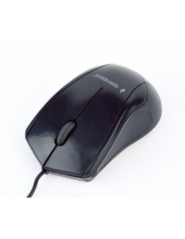 RATON GEMBIRD USB 1000DPI BLACK