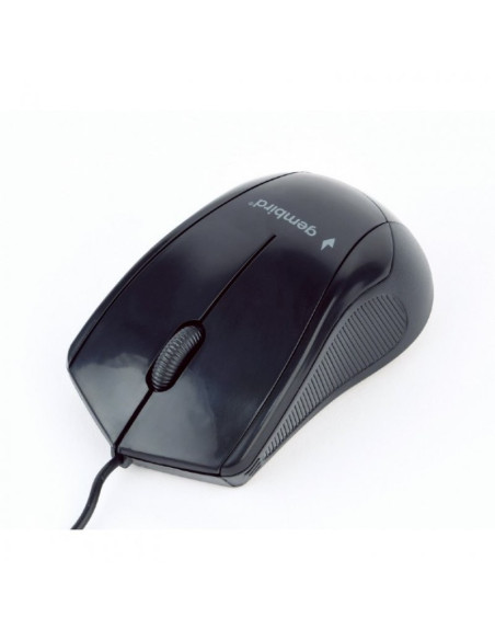 RATON GEMBIRD USB 1000DPI BLACK