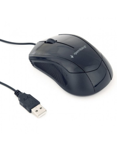 RATON GEMBIRD USB 1000DPI BLACK