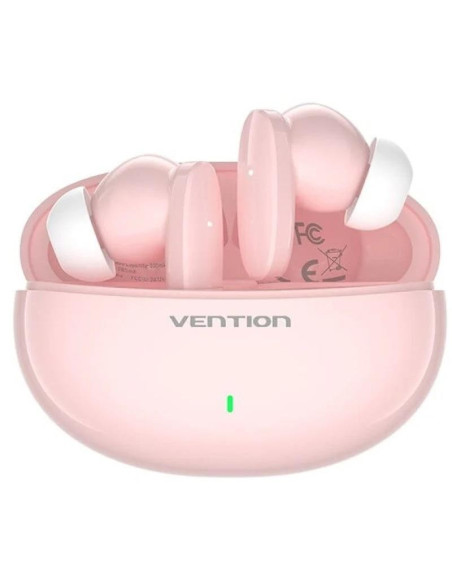 AURICULARES VENTION BLUETOOTH 5.3 TRUE WIRELESS 7 HORAS ROSE