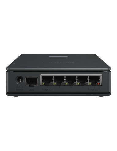 Mikrotik hAP ax S 1800 Mbit/s Negro Energía sobre Ethernet (PoE)