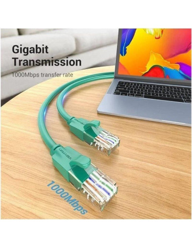 CABLE DE RED CAT.6 UTP 2M VENTION GREEN