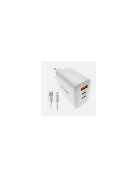 Approx Cargador rápido USB-A & USB-C 35W + Cable