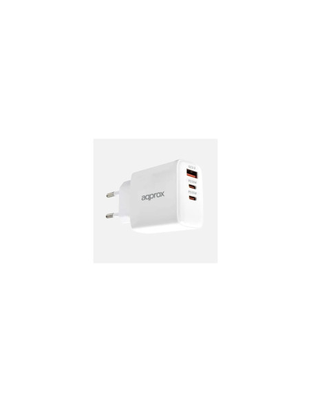 Approx Cargador rápido USB-A & USB-C 35W + Cable