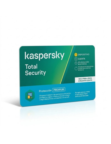 ANTIVIRUS KASPERSKY TOTAL SECURITY 1 LICENCIA ATTACH
