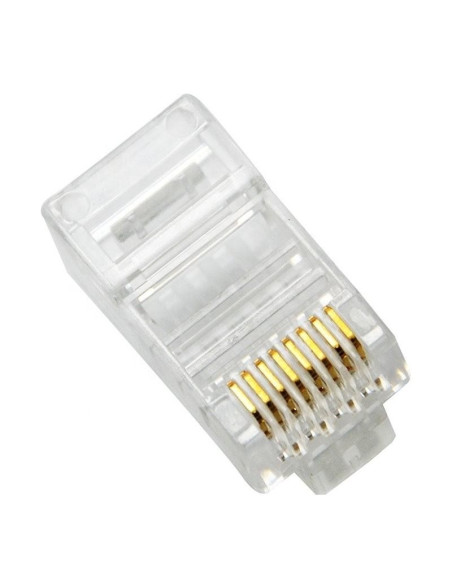 CONECTOR BOLSA 100UD RJ45 VENTION MACHO CAT6 UTP