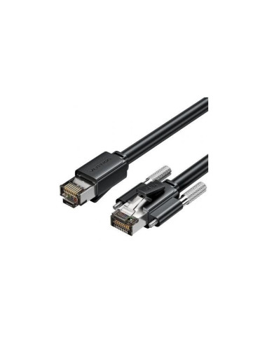 CABLE DE RED CAT.6A SFTP 1M VENTION BLACK