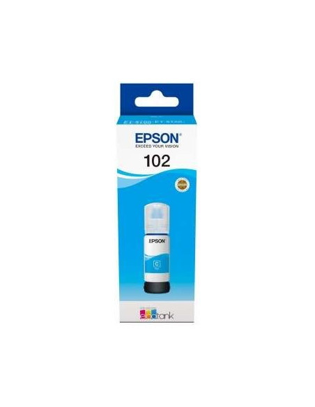 TINTA EPSON 2700/2750/3700/3750/4750 BOTE 102 CYAN ECOTANK BOTTLE (70ML)