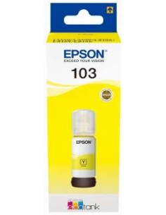 TINTA EPSON BOTE 103 YELLOW ECOTANK BOTTLE C13T00S44A L31XX