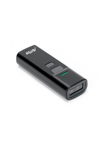 LECTOR AVPOS CODIGOS PORTATIL 2D + QR BT03 WIRELESS 2.4 + BLUETOOTH + BASE