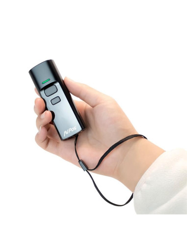 LECTOR AVPOS CODIGOS PORTATIL 2D + QR BT03 WIRELESS 2.4 + BLUETOOTH + BASE