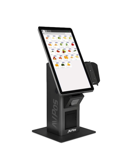 KIOSKO AUTOSERVICIO AVPOS SOBREMESA 22 I3 10TH/8GB/256GB/WIFI/PRINTER/2D