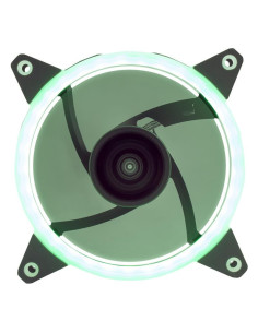 VENTILADOR 12CM UNYKACH CANDY 20 ADICIONAL CHASIS GREEN RING LED