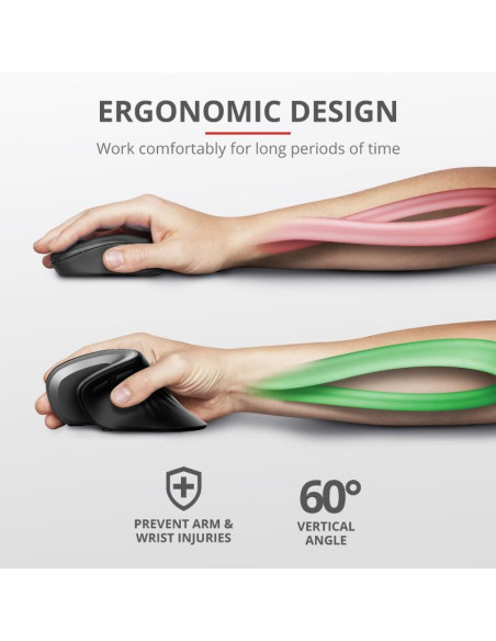RATON TRUST VERRO WIRELESS ERGONOMIC