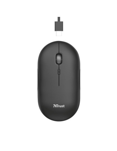 RATON TRUST PUCK RECARGABLE WIRELESS BLUETOOH BLACK